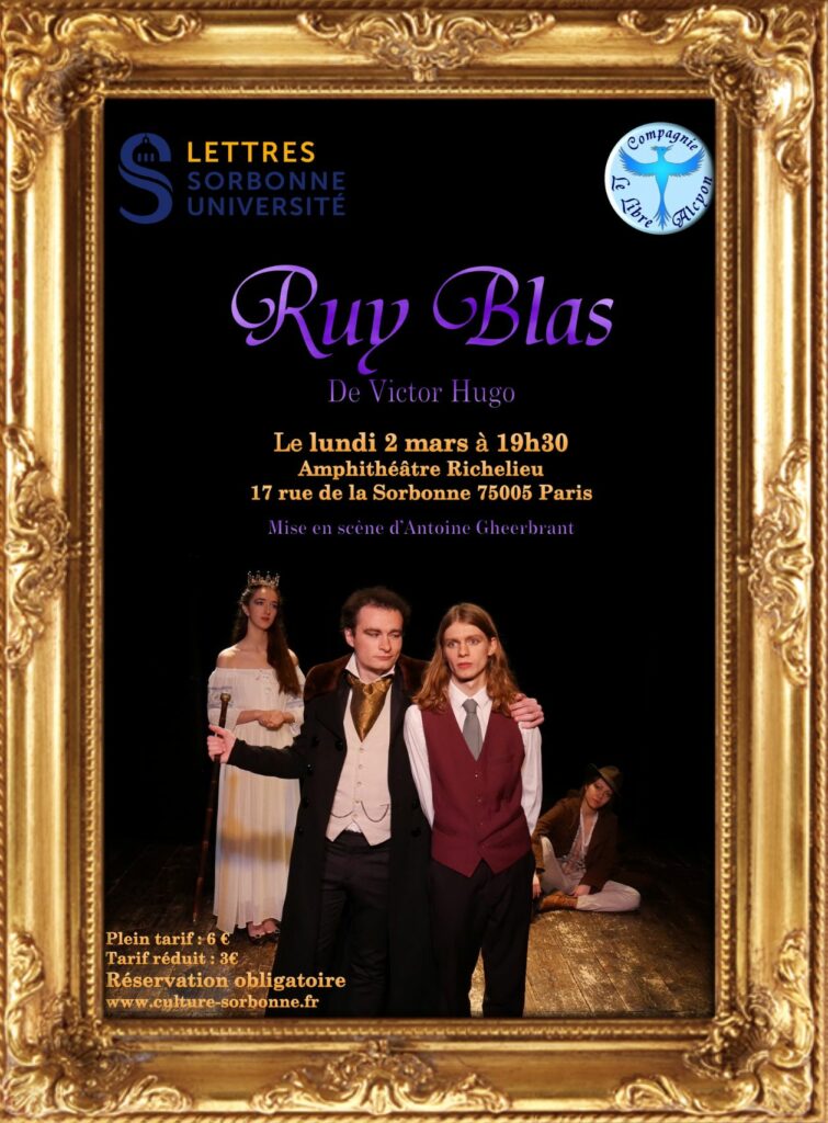 Ruy Blas Affiche Ruy Blas