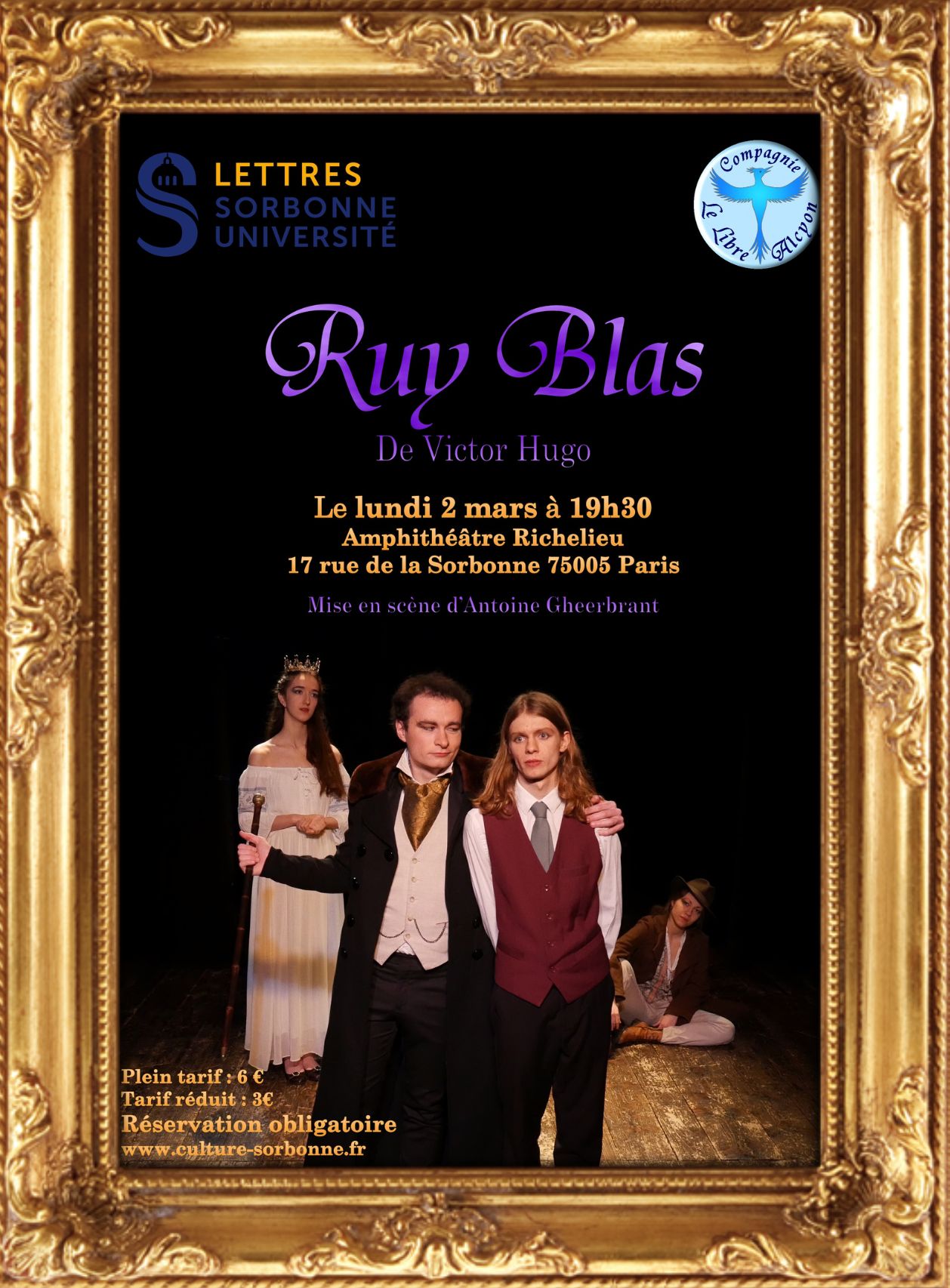 Affiche Ruy Blas